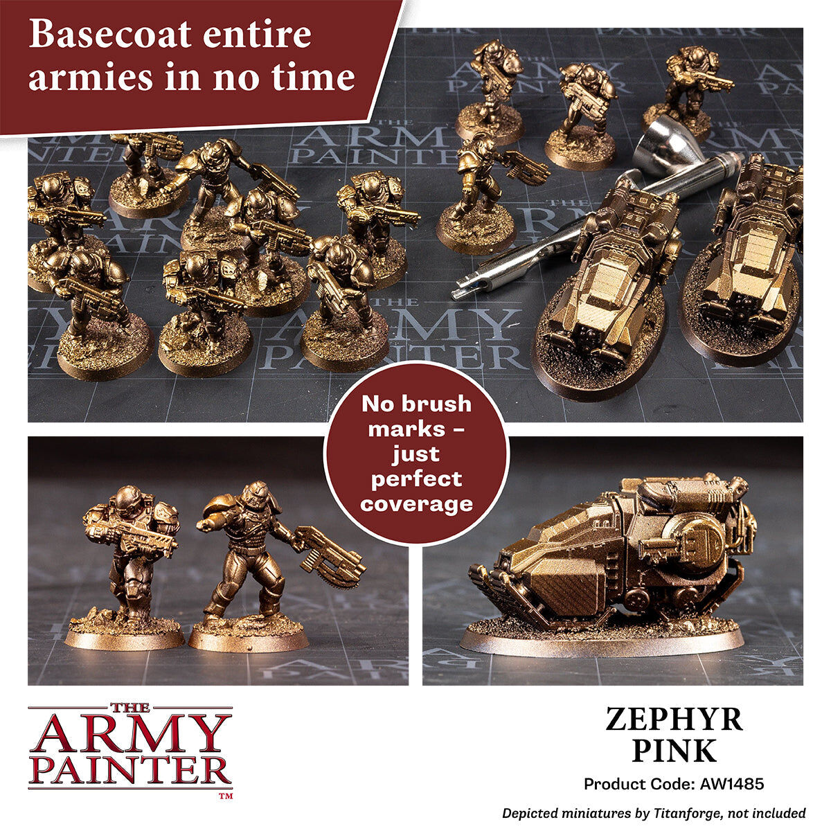 The Army Painter - Zephyr Pink - Warpaints Air Metallics