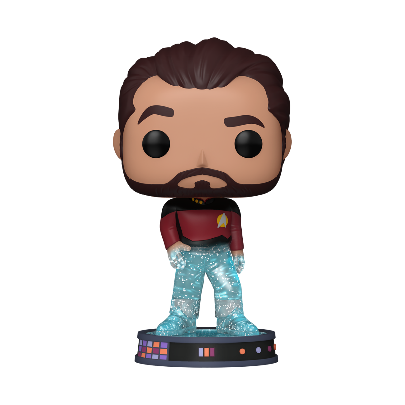 POP Plus: William T. Riker (Transporter) (Glitter) - Star Trek