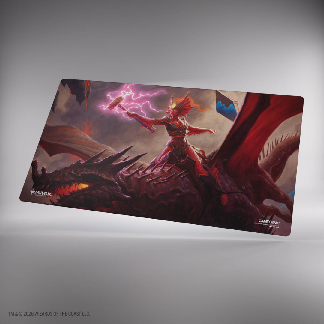 Gamegenic | MTG: Reality Fracture - Kiora of Salt and Sand/Kiora of Fire and Ashes | double-sided Playmat