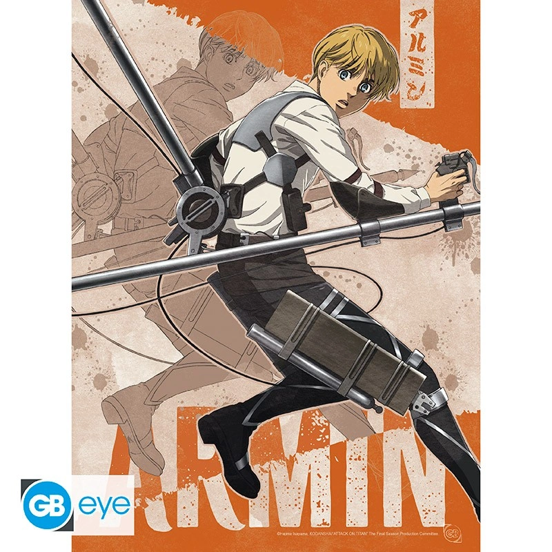 Abysse | Attack on Titan - 9 Posters (21 x 29,7cm) - Portfolio Characters S4