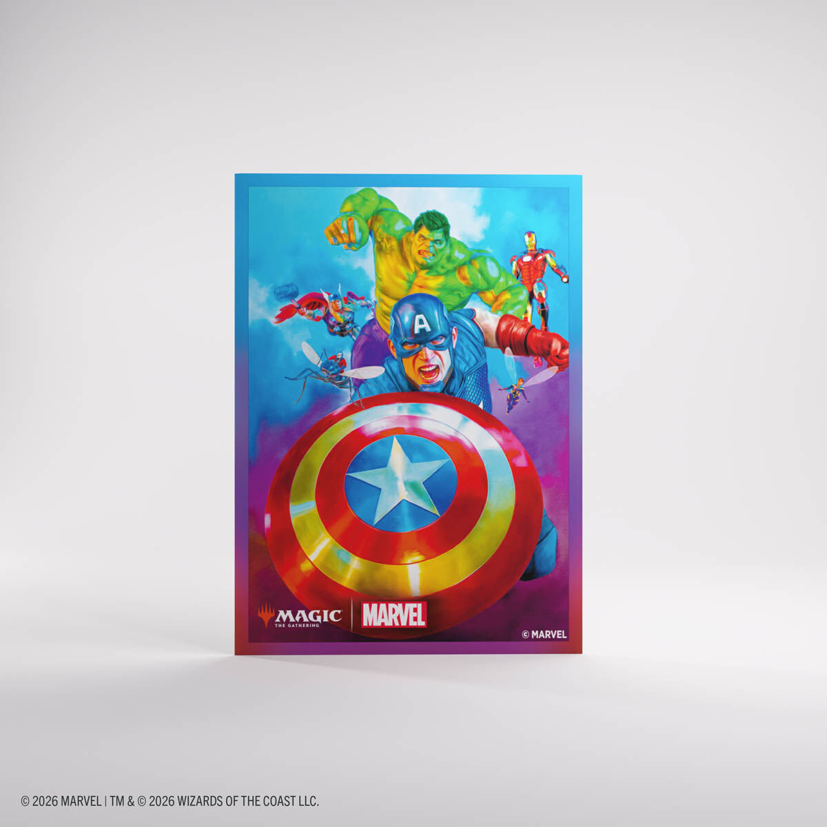 Gamegenic | Marvel Super Heroes - Captain America, Teamleader | Premium Art Sleeves