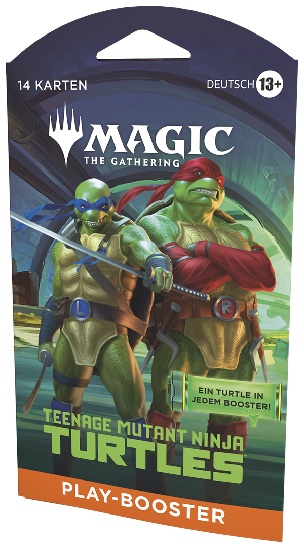 Magic: The Gathering - Teenage Mutant Ninja Turtles - Play Booster (Sleeved) (DE)