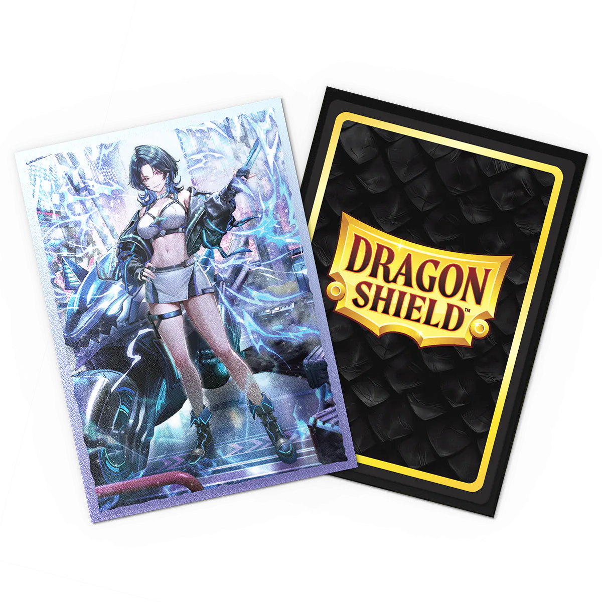 Dragon Shield | Piccarda, Night Rider Grand Archive | Matte Dual Art Sleeves Standard Size