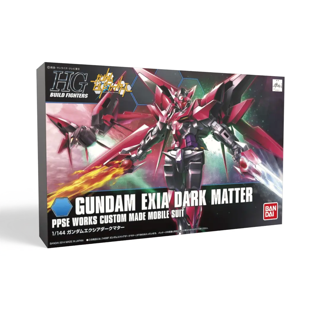 Bandai | HG Gundam Exia Dark Matter | Gundam Build Fighters (1/144)