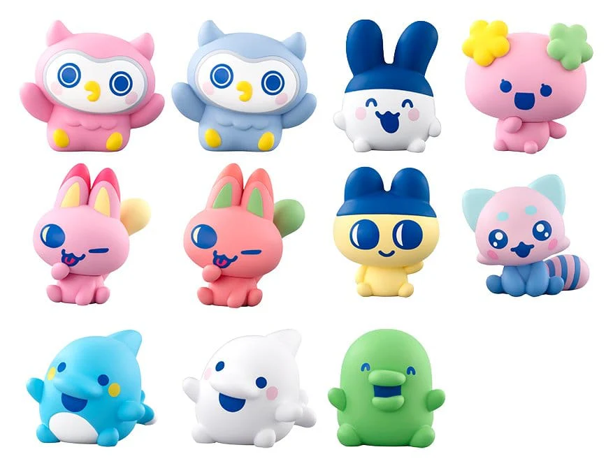 Bandai | Tamagotchi Friends (12 Figuren Display) (5cm) | Tamagotchi