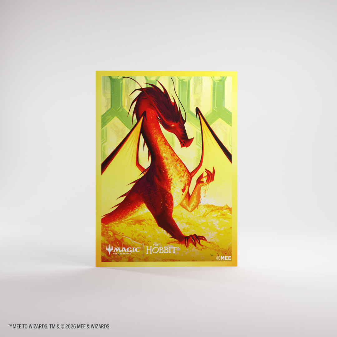 Gamegenic | MTG: The Hobbit - Smaug The Golden | Premium Art Sleeves (105 Stk.)