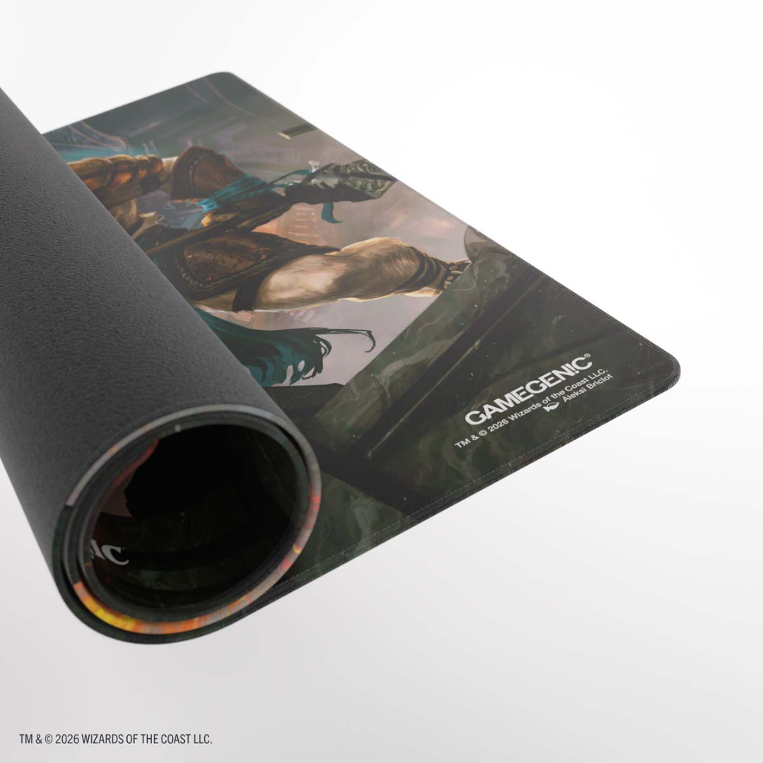 Gamegenic | MTG: Reality Fracture - Ajani, Path of Vengeance/Ajani, Counter Attack Leader | Shiny Playmat
