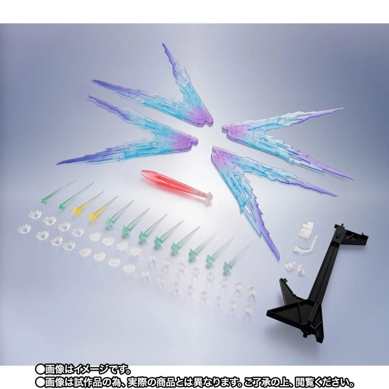 Tamashii Nations | Wings Of Light & Hi Mat Full Burst Set Metal Robot Spirits (50cm) | Gundam