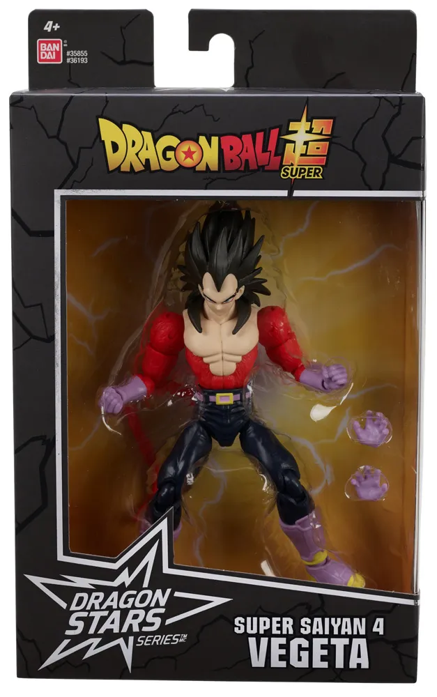 Bandai Toys | Dragon Stars Vegeta Actionfigur Assortment 2 (3 Stk) (17cm) | Dragon Ball