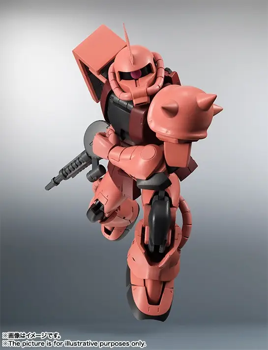 Tamashii Nations | MS-06S Zaku II Custom Model (Version A.N.I.M.E.) The Robot Spirits (13cm) | Gundam