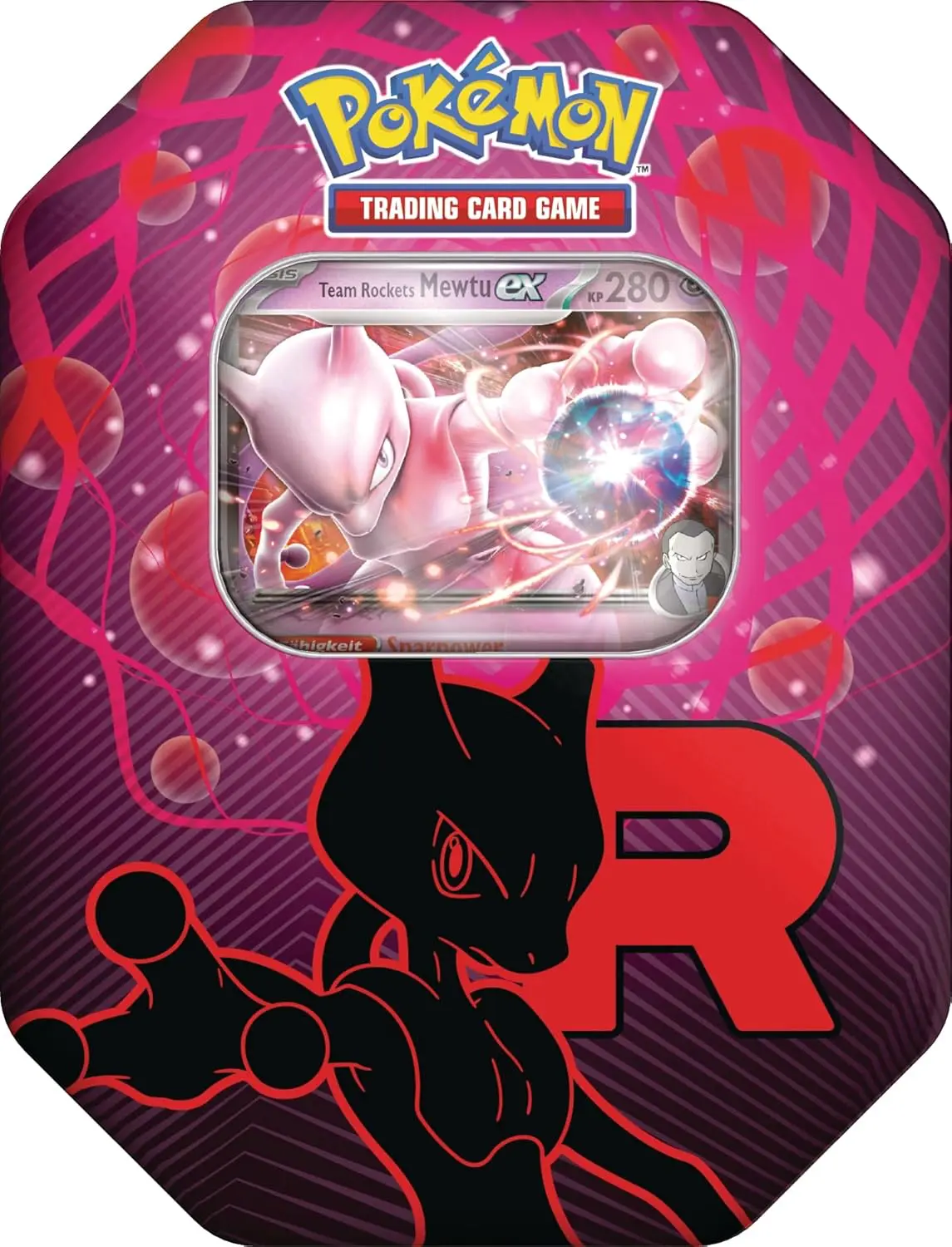Pokémon TCG: Team Rockets Mewtu ex - Tin (DE)