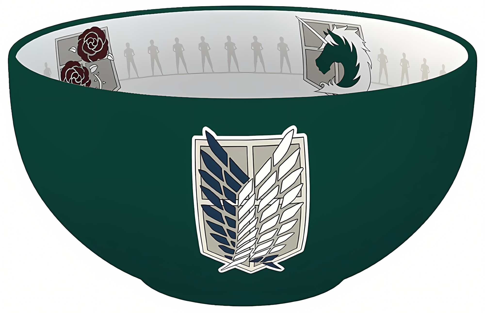 Abysse: Attack on Titan - Bowl (600ml) - Emblems S3