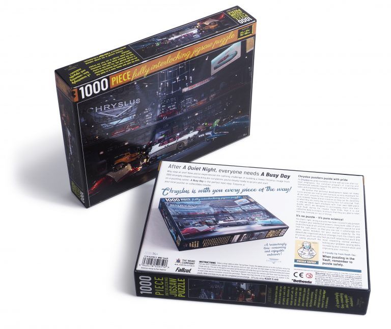 The Wand Company | Fallout - Chryslus Showroom Jigsaw A Quiet Night | Puzzel