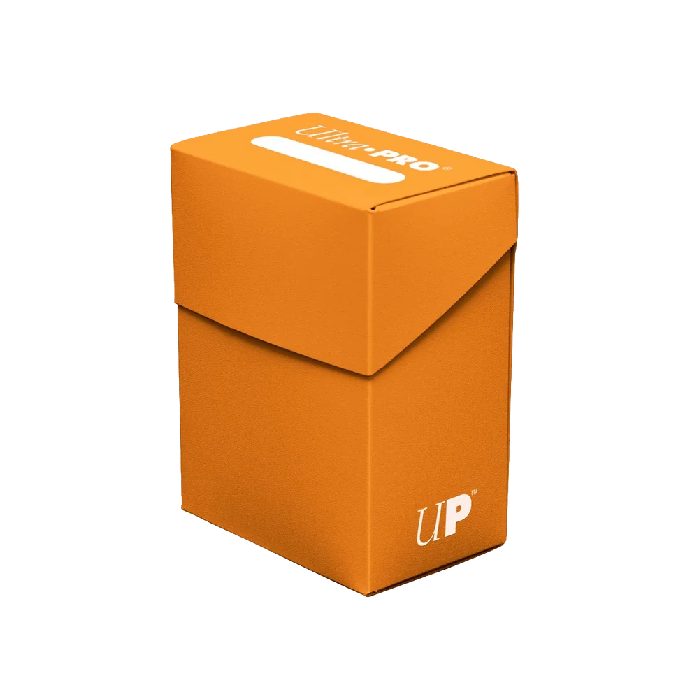 Ultra Pro - Solid Color Deck Box - Pumpkin Orange
