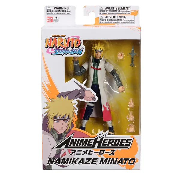 Bandai Toys | Anime Heroes - Naruto Shippuden Assortment (6 Stk) (17cm) | Naruto Shippuden