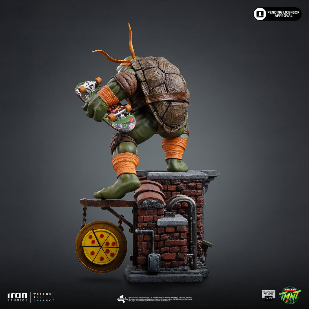 Iron Studios | Michelangelo Unleashed | Teenage Mutant Ninja Turtles Art Scale 1/10