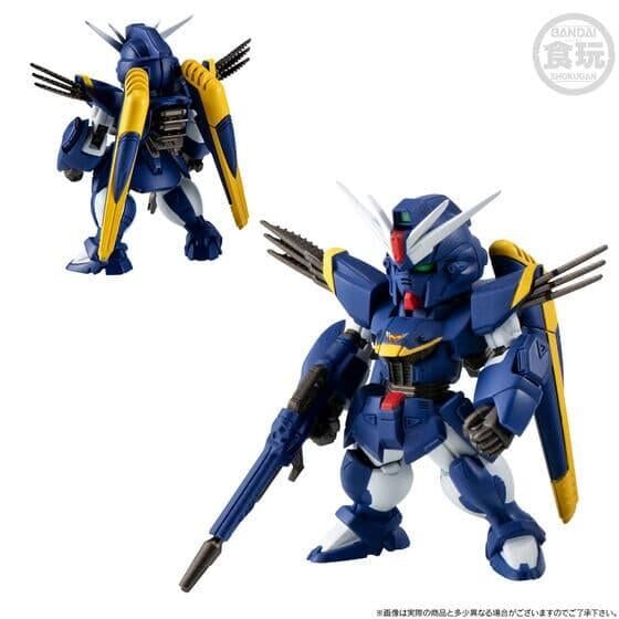Bandai | Cross Bone Gundam Steel 7 B Team (6cm) Action Figure Set | FW Gundam Convergence Core