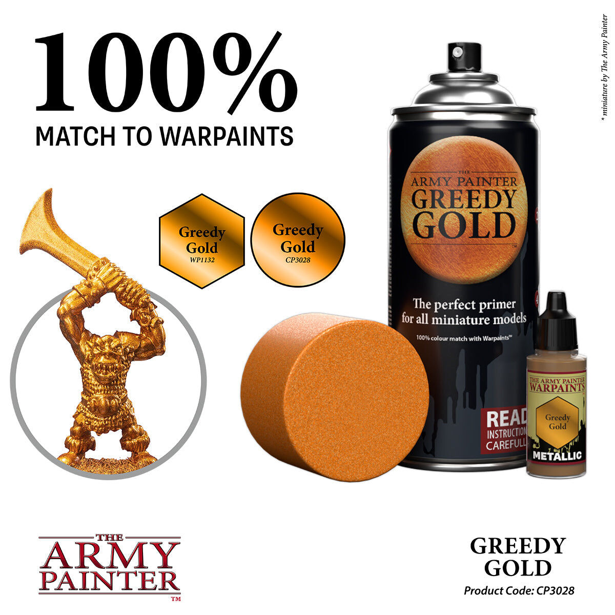 The Army Painter - Greedy Gold - Colour Primer