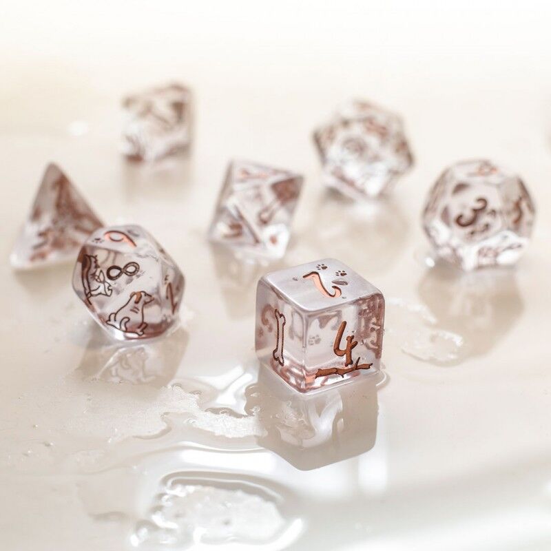 Q Workshop | Bubbles | Dogs Dice Set