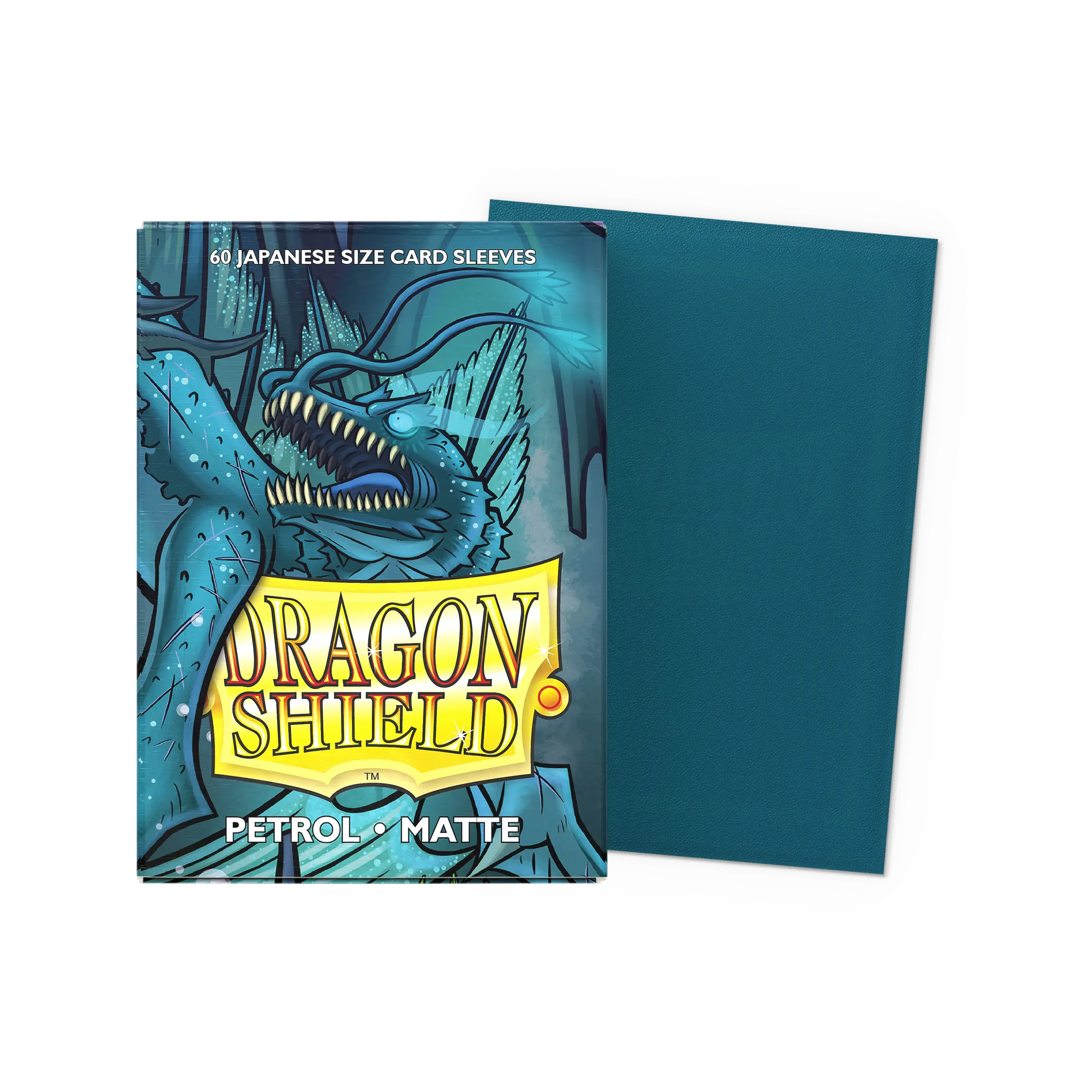 Dragon Shield: Petrol - Matte Sleeves - Japanese Size