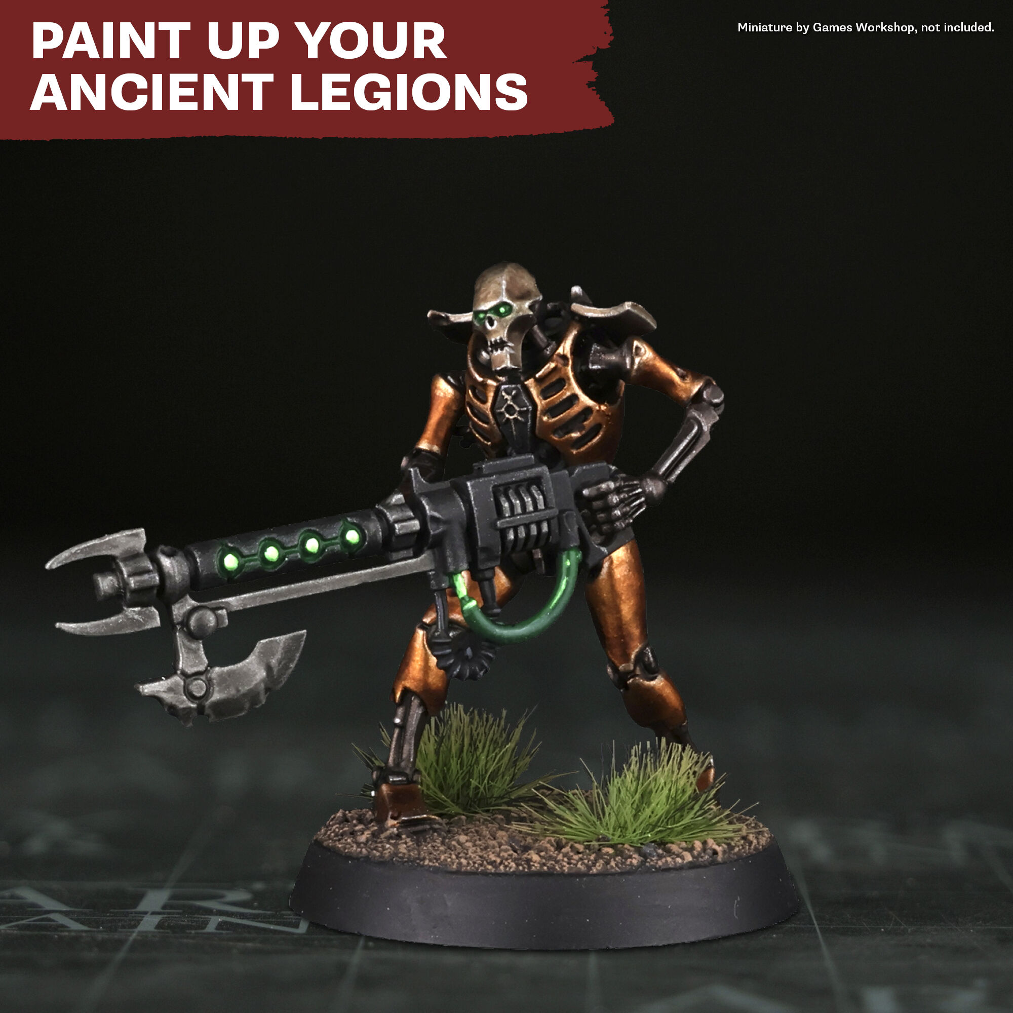The Army Painter | Awakened Ancient Alloy | Combat Se7ens: Army Paint Set