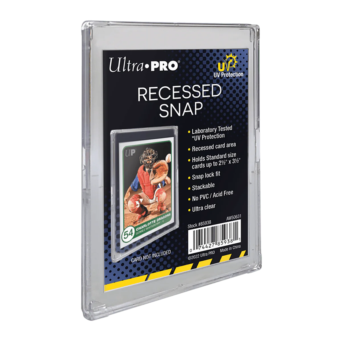 Ultra Pro -  Snap Card Holder - UV Recessed