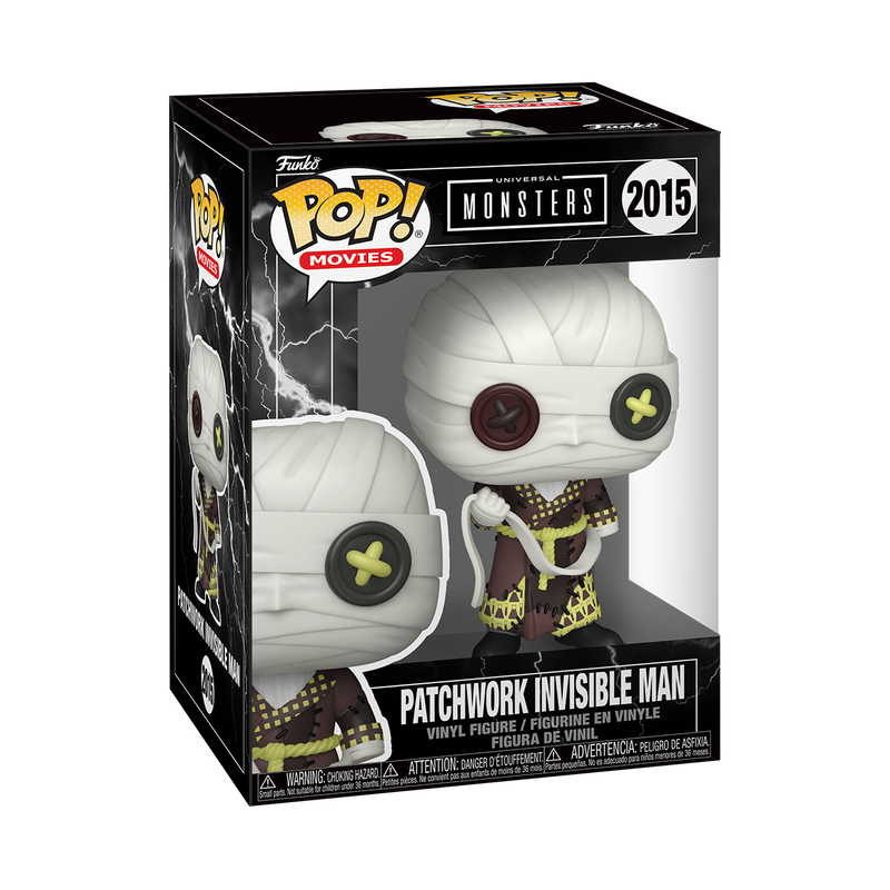 POP! Animation | Patchwork Invisible Man | Universal Monsters