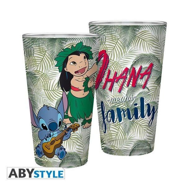 Abysse | Disney | Lilo & Stitch Large Glass 400ml