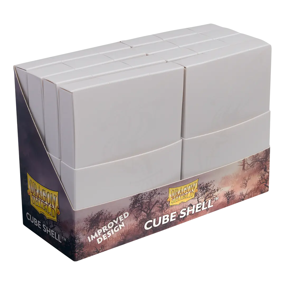 Dragon Shield: Cube Shell - Ashen White