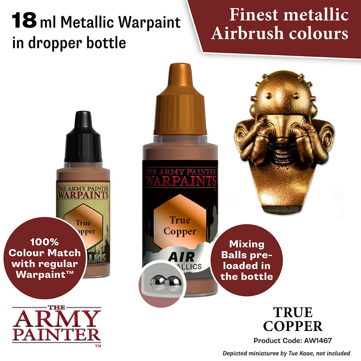 The Army Painter - True Copper - Warpaints Air Metallics