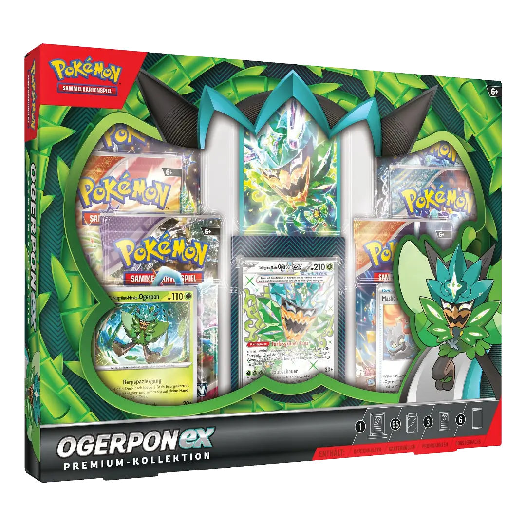 Pokémon TCG: Ogerpon ex - Premium Kollektion (DE)