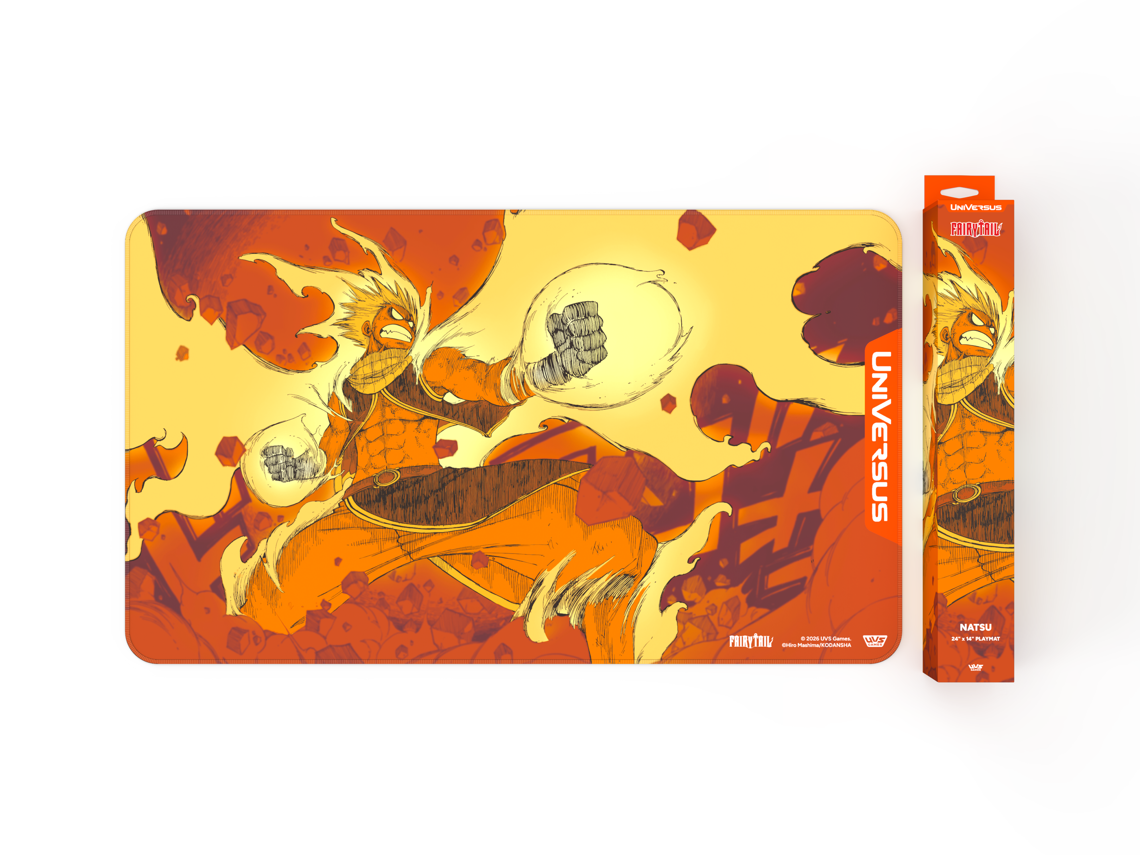 UniVersus TCG | Fairy Tail: All Fired Up! - Natsu | Playmat