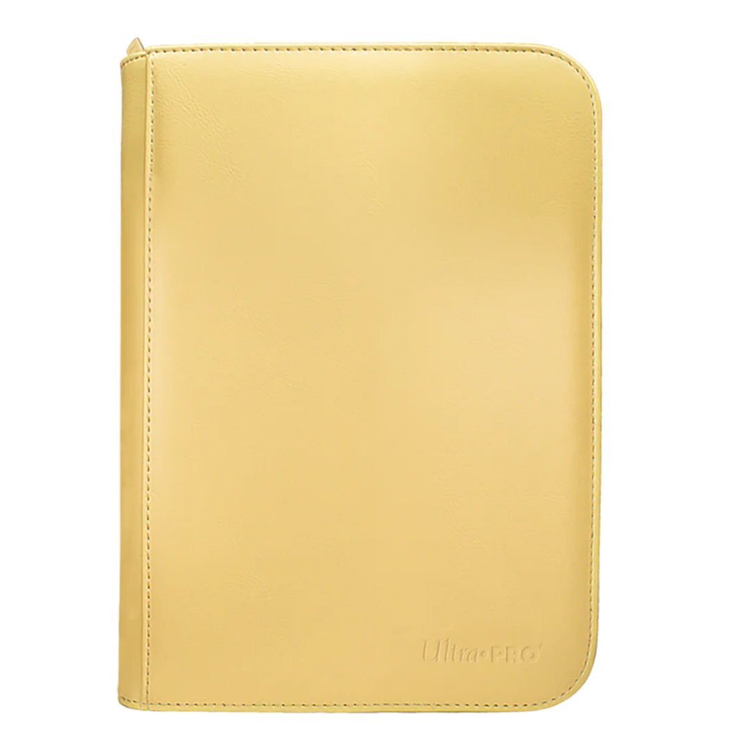 Ultra Pro | Vivid - Yellow | 4-Pocket Zippered PRO-Binder
