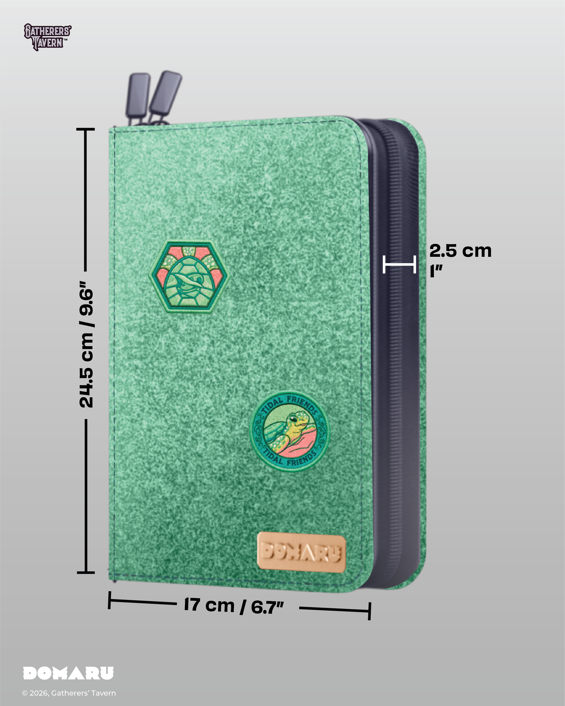 Gatherers' Tavern | Gentle Voyager Deco Patch DOMARU | Binder 4-Pocket