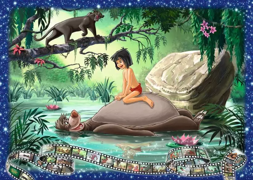 Ravensburger | Disney Classics Das Dschungelbuch | 1000 Teile Puzzle