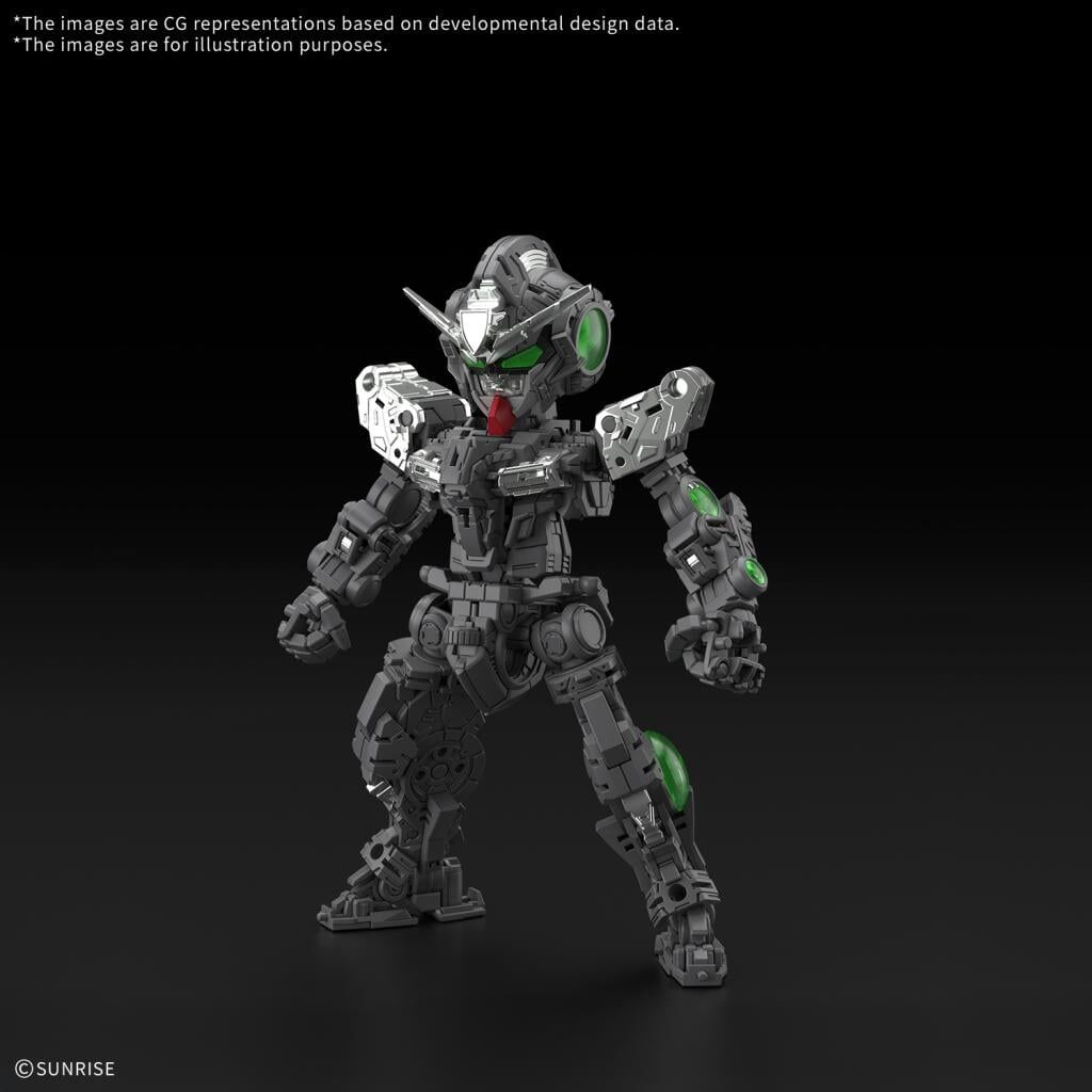 Bandai | MGSD 00 Raiser | Mobile Suit Gundam 00 (12cm)