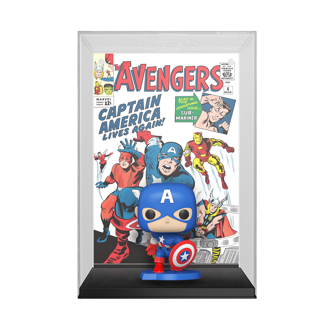 POP Comic Covers: Avengers Captain America #4 - Marvel