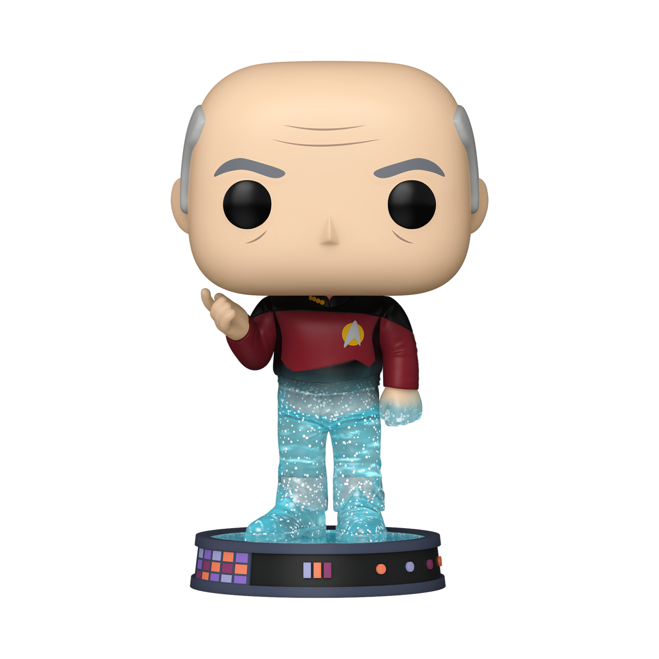 POP Plus: Jean-Luc Picard (Transporter) (Glitter) - Star Trek