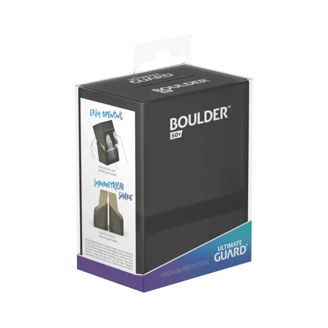 Ultimate Guard | Boulder Deck Case Standard Size (60+) Farbe | Grau