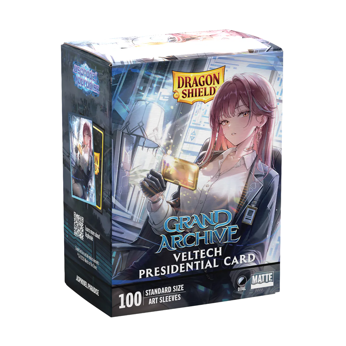 Dragon Shield | VelTech Presidential Card Grand Archive | Matte Dual Art Sleeves Standard Size