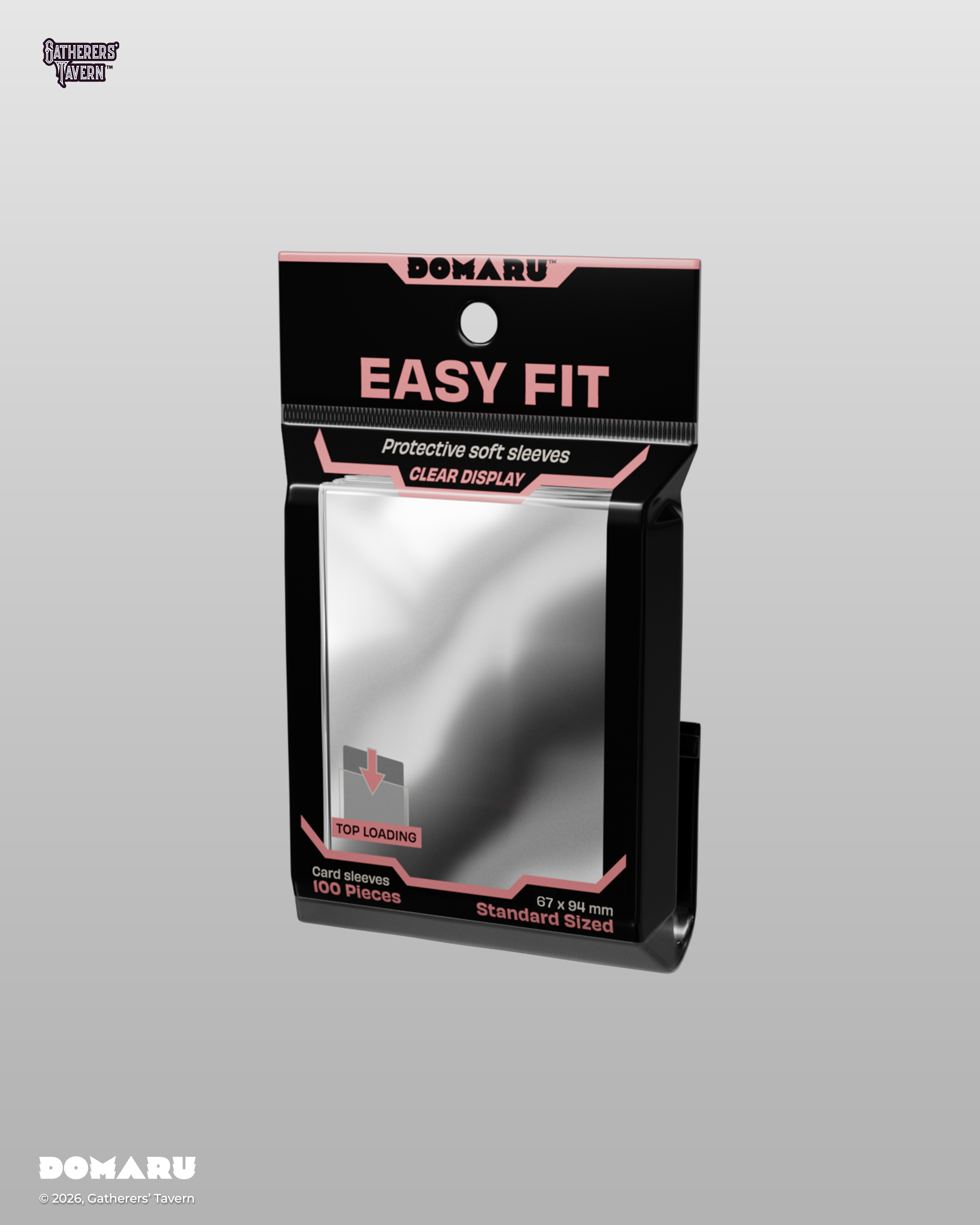 Gatherers' Tavern | Easy Fit Standard Sleeves | DOMARU (100 Sleeves)