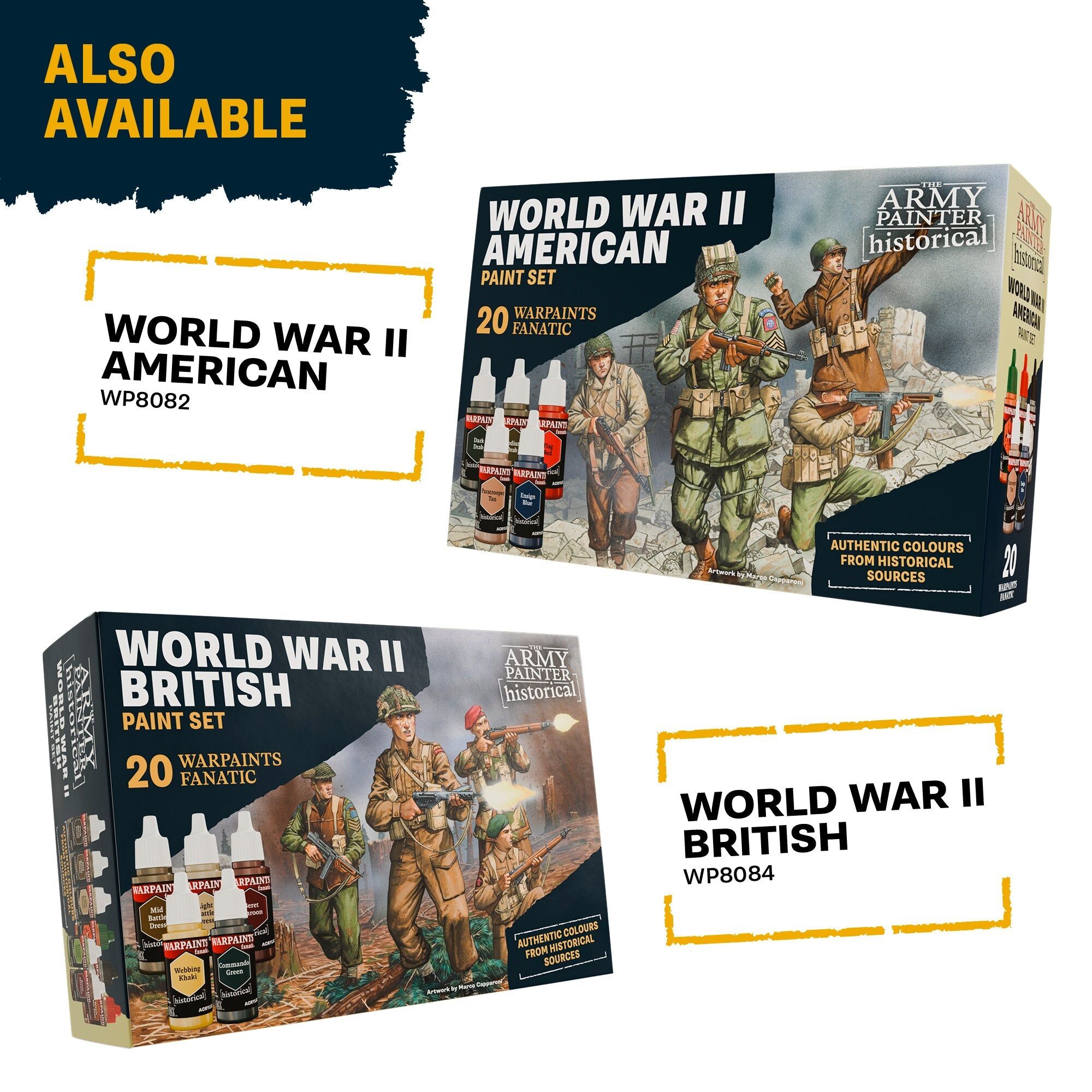 The Army Painter - WWII German - Historical Paint Set