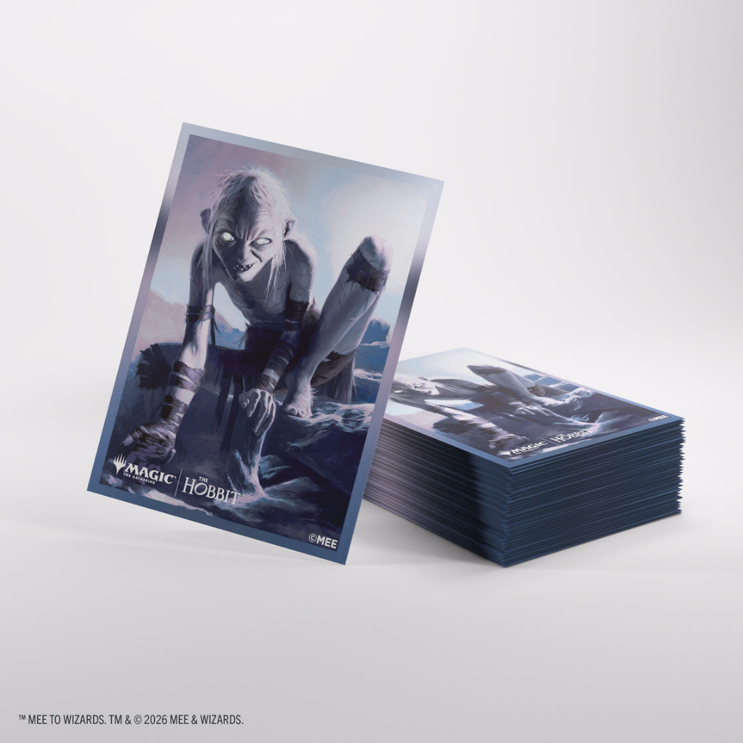 Gamegenic | MTG: The Hobbit - Gollum, Riddle Master | Premium Art Sleeves (105 Stk.)