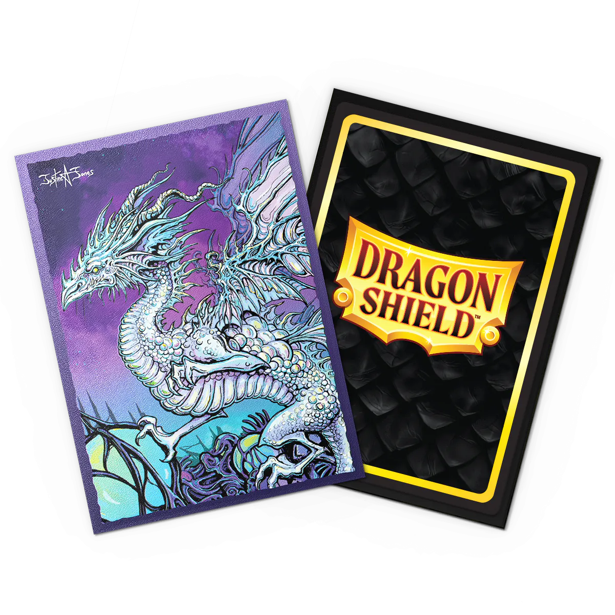 Dragon Shield | The Justhera | Dual Art Sleeves Standard Size