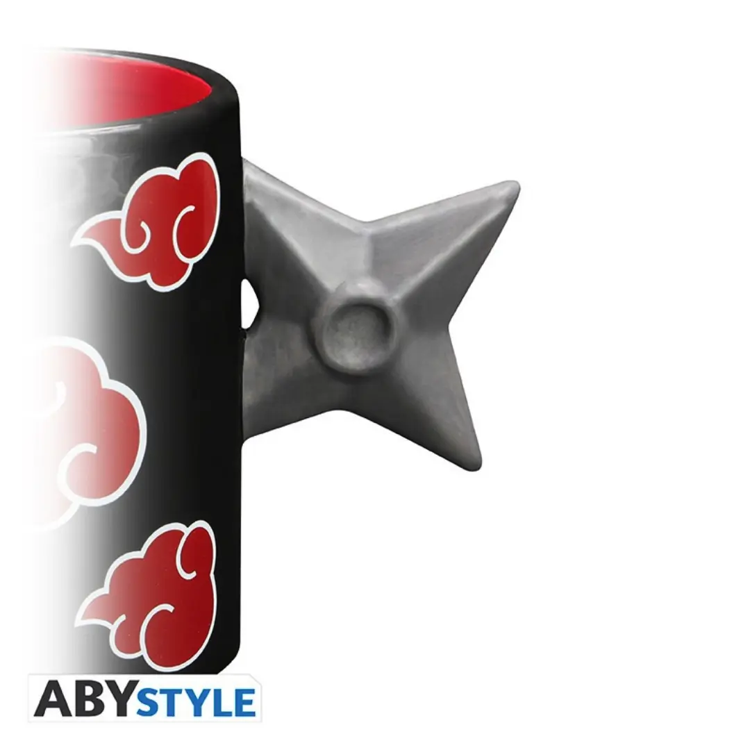 Abysse | Naruto Shippuden | Shuriken Akatsuki 3D Handle Mug