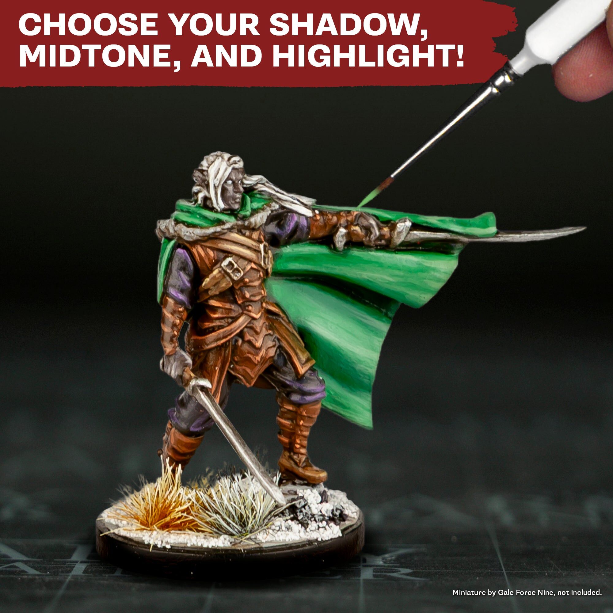 The Army Painter - Deep Greens - Flexible Triad PLUS+