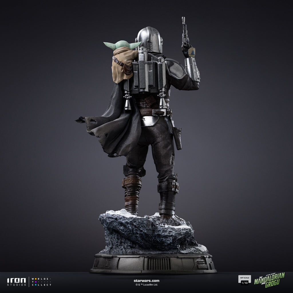 Iron Studios | The Mandalorian and Grogu | Mandalorian and Grogu Movie Art Scale 1/10
