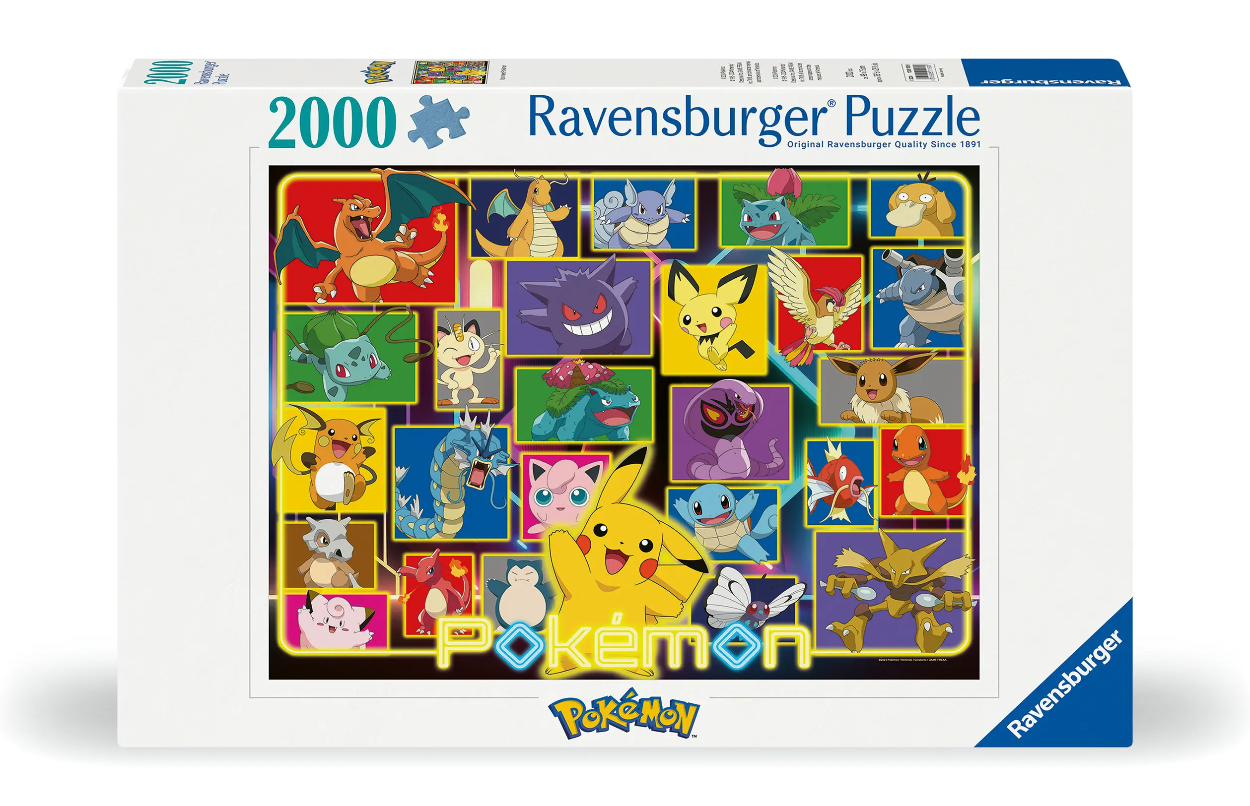 Ravensburger | Leuchtende Pokémon | 2000 Teile Puzzle