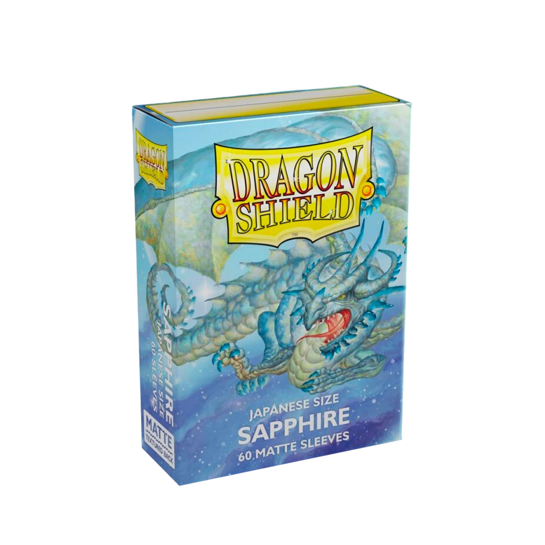 Dragon Shield: Sapphire - Matte Sleeves - Japanese Size