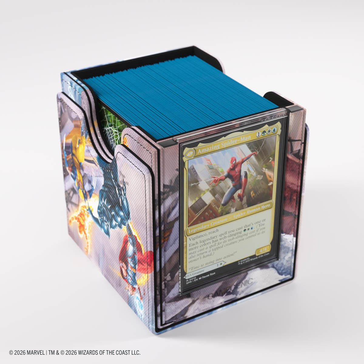 Gamegenic | Marvel Super Heroes - Marvel Super Heroes | Deckbox Sidekick PRO 100+ XL